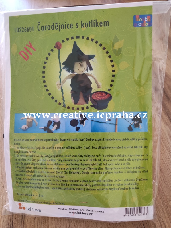 skládačka Čarodějnice s kotlíkem 10226601